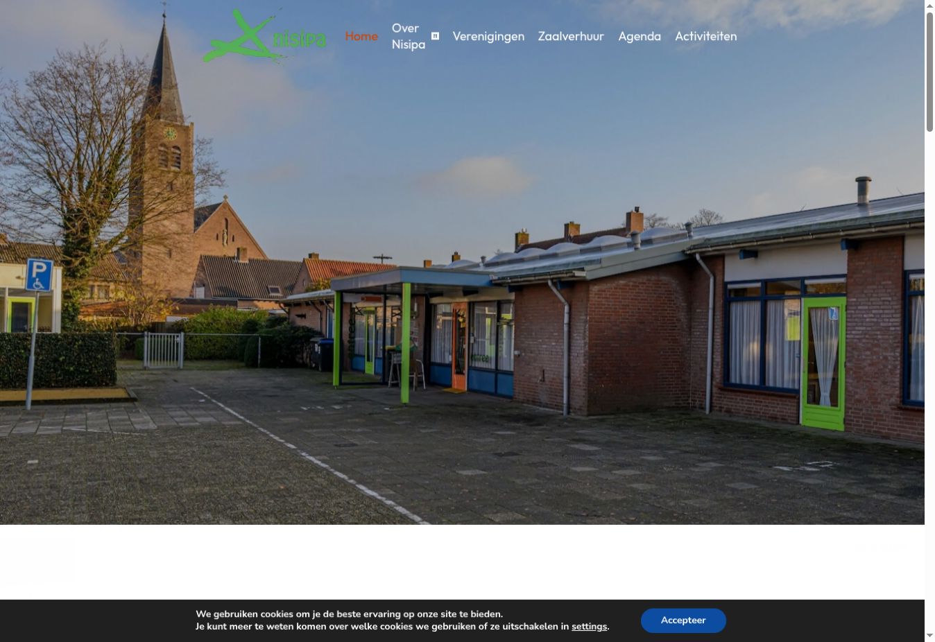 Homepage van Dorpshuis Nisipa